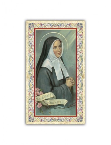 Santino Santa Bernadette...