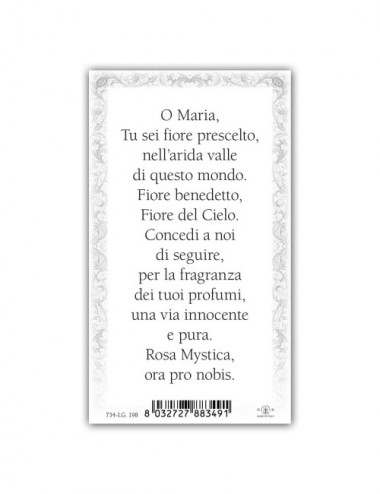 Santino Maria Rosa Mistica...