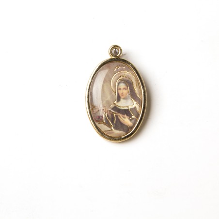 Preghiera Del Cuore Immacolato Di Maria Statuetta bidimensionale del Cuore Immacolato di Maria con preghiera e