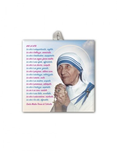 Piastrella di Madre Teresa...